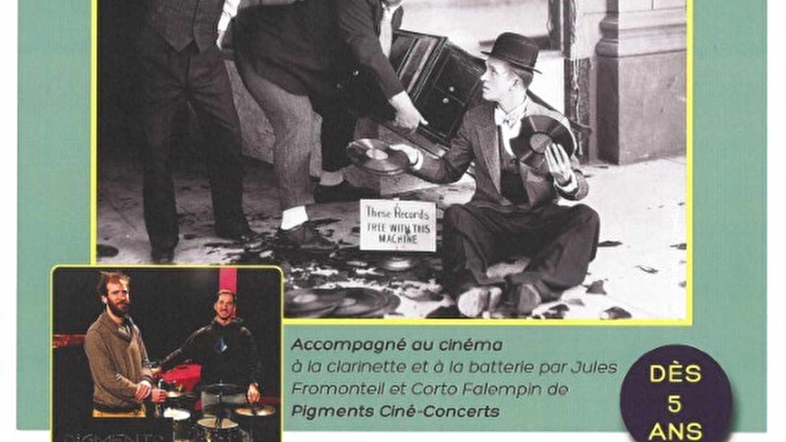 Ciné-Concert : Laurel & Hardy, premiers coups de génie