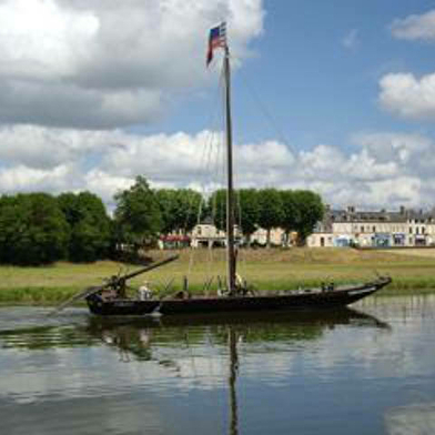 Promenade en bateau traditionnel de Loire 