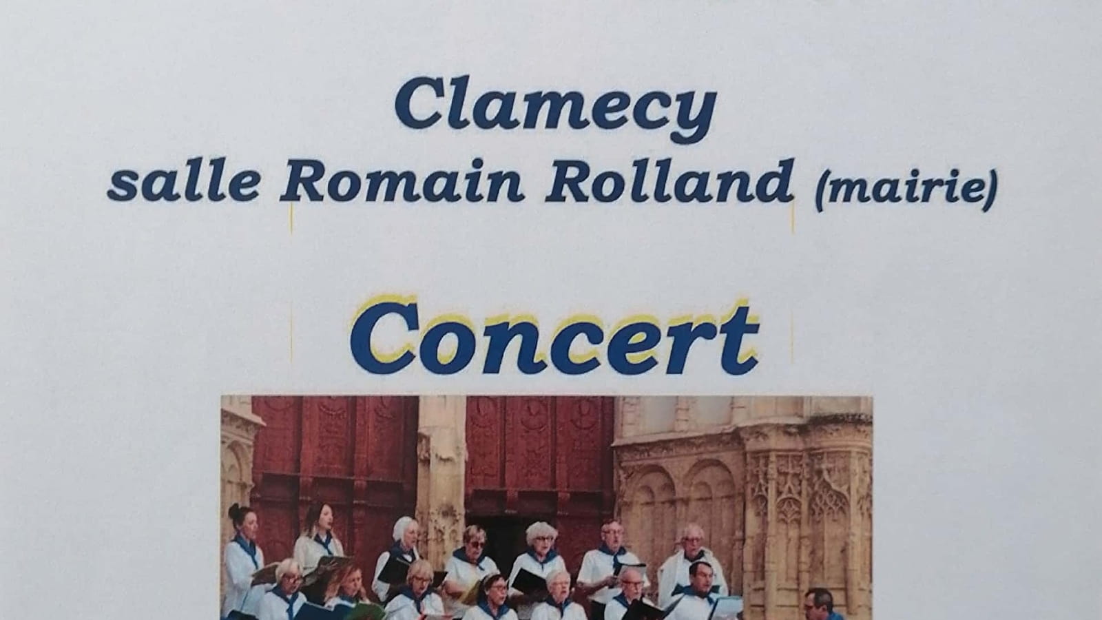 Concert florilège Clamecy