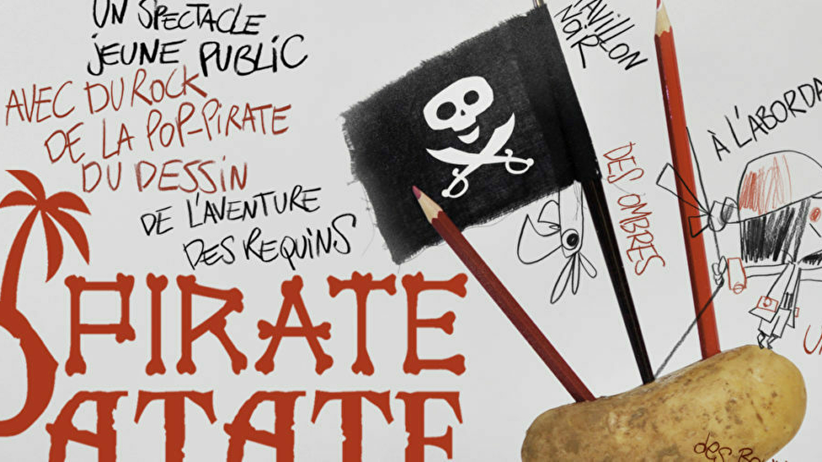 Spectacle scolaire 'Pirate patate' au Silex