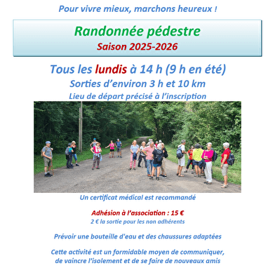 Passeport détente : Randonnée pédestre