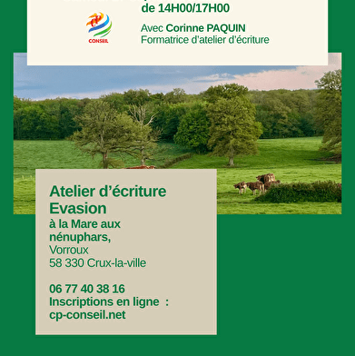 ATELIER D'ECRITURE Evasion