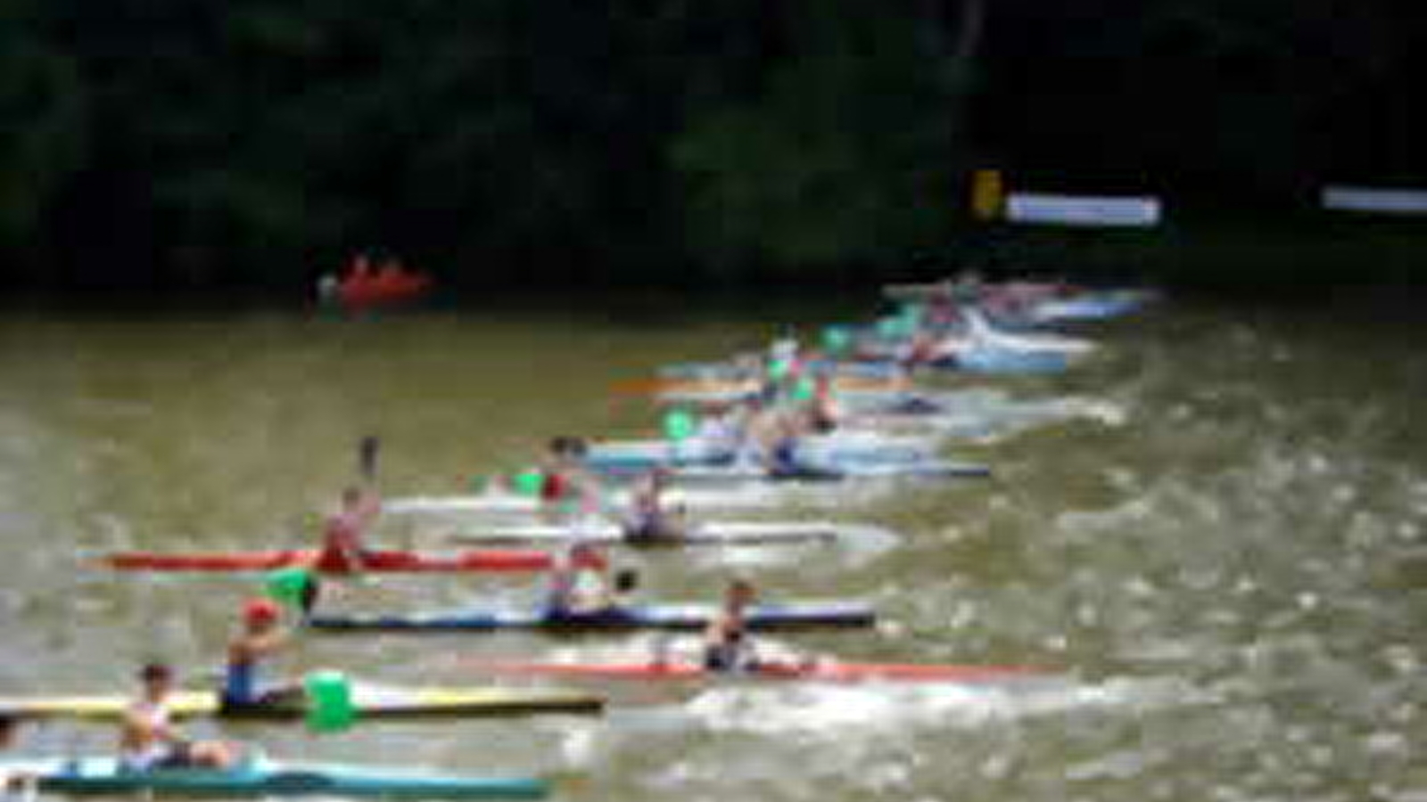 Zone de mise à l'eau de canoës et kayaks