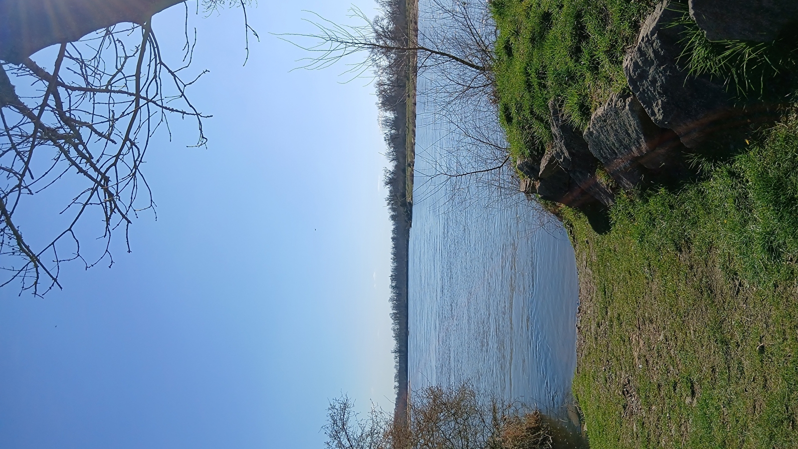 Zone de mise à l'eau de canoës et kayaks